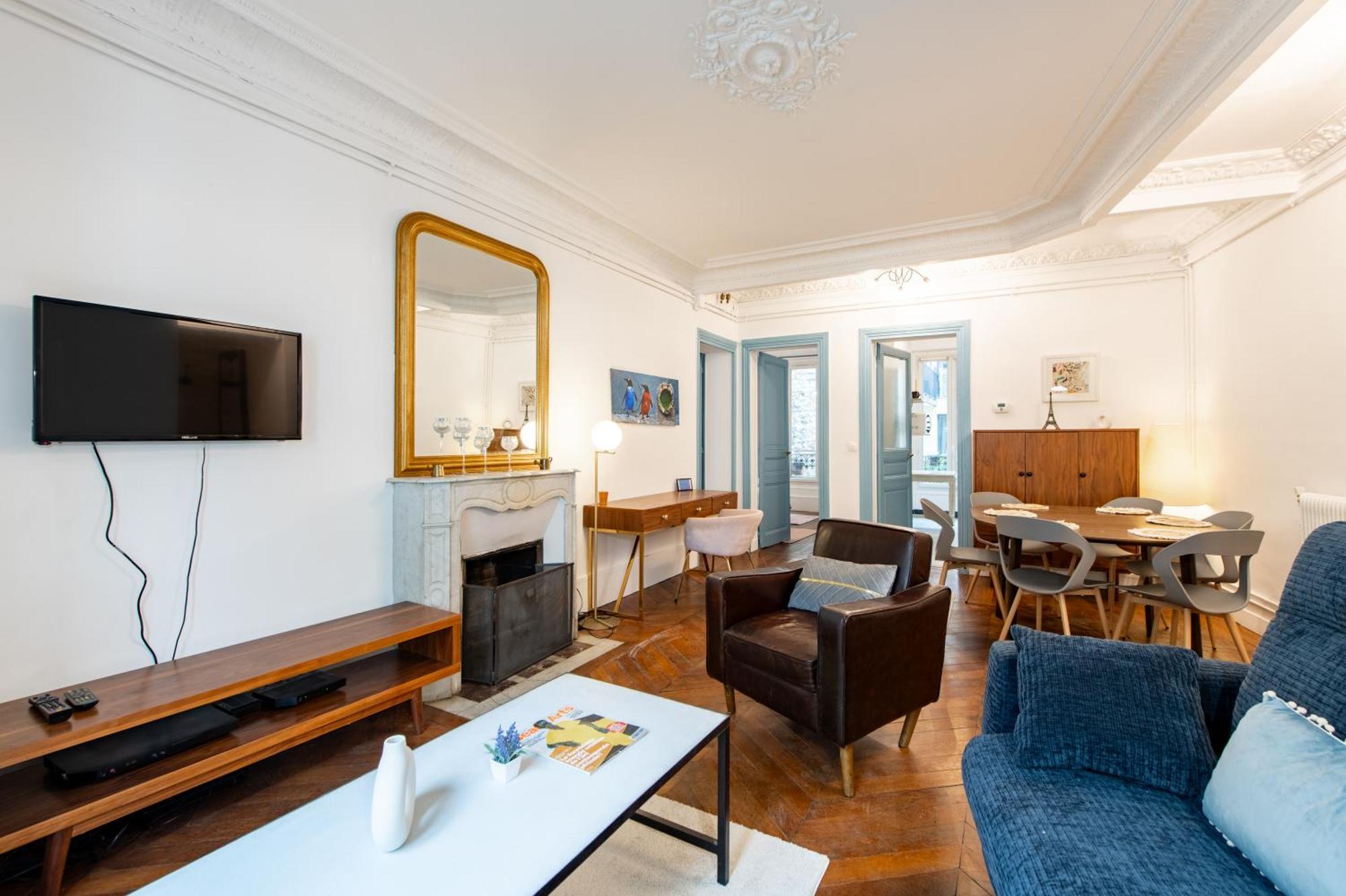 Apartamento Stylish 2-bedroom Near The Famous Moulin Rouge Paris