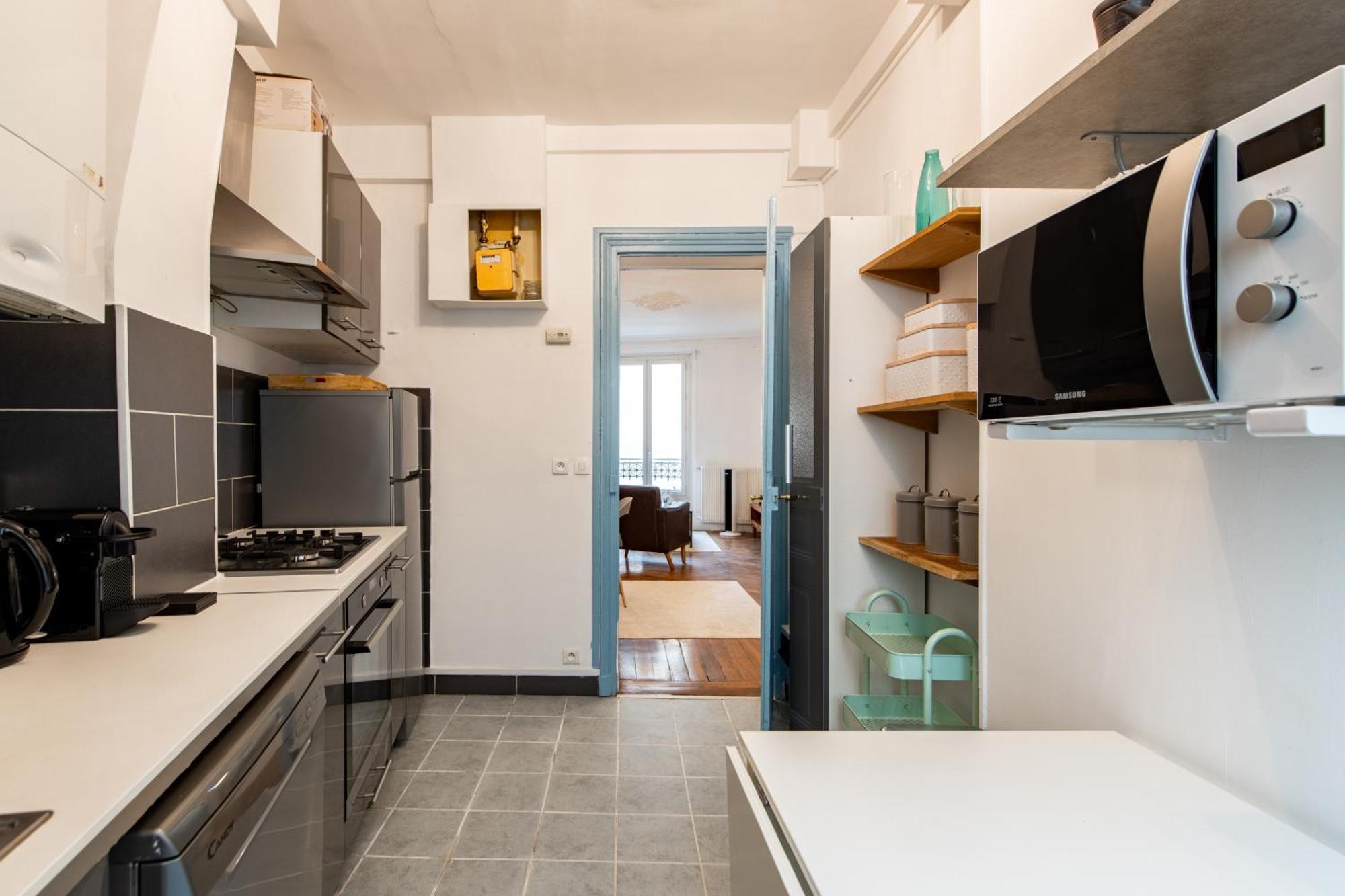 Stylish 2-bedroom Near The Famous Moulin Rouge Apartamento